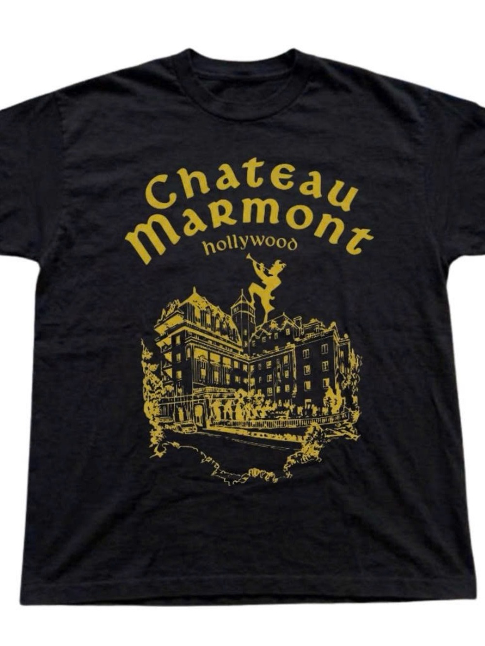 Gildan Black Chateau Marmont Tee